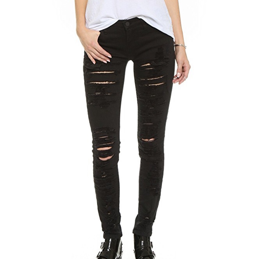 BLANKNYC ripped black jeans 26